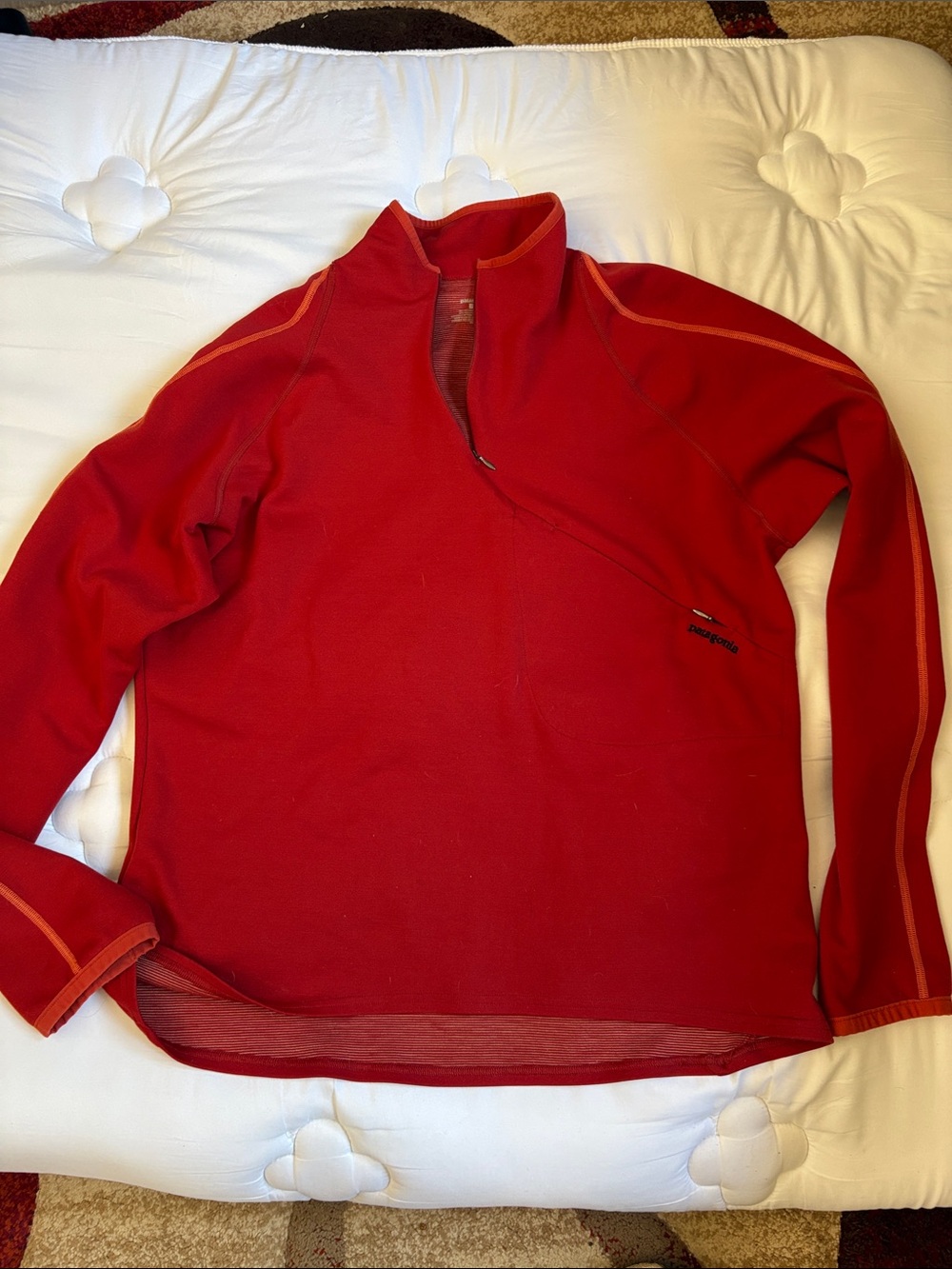 Patagonia Men’s Red  Half-Zip Pullover